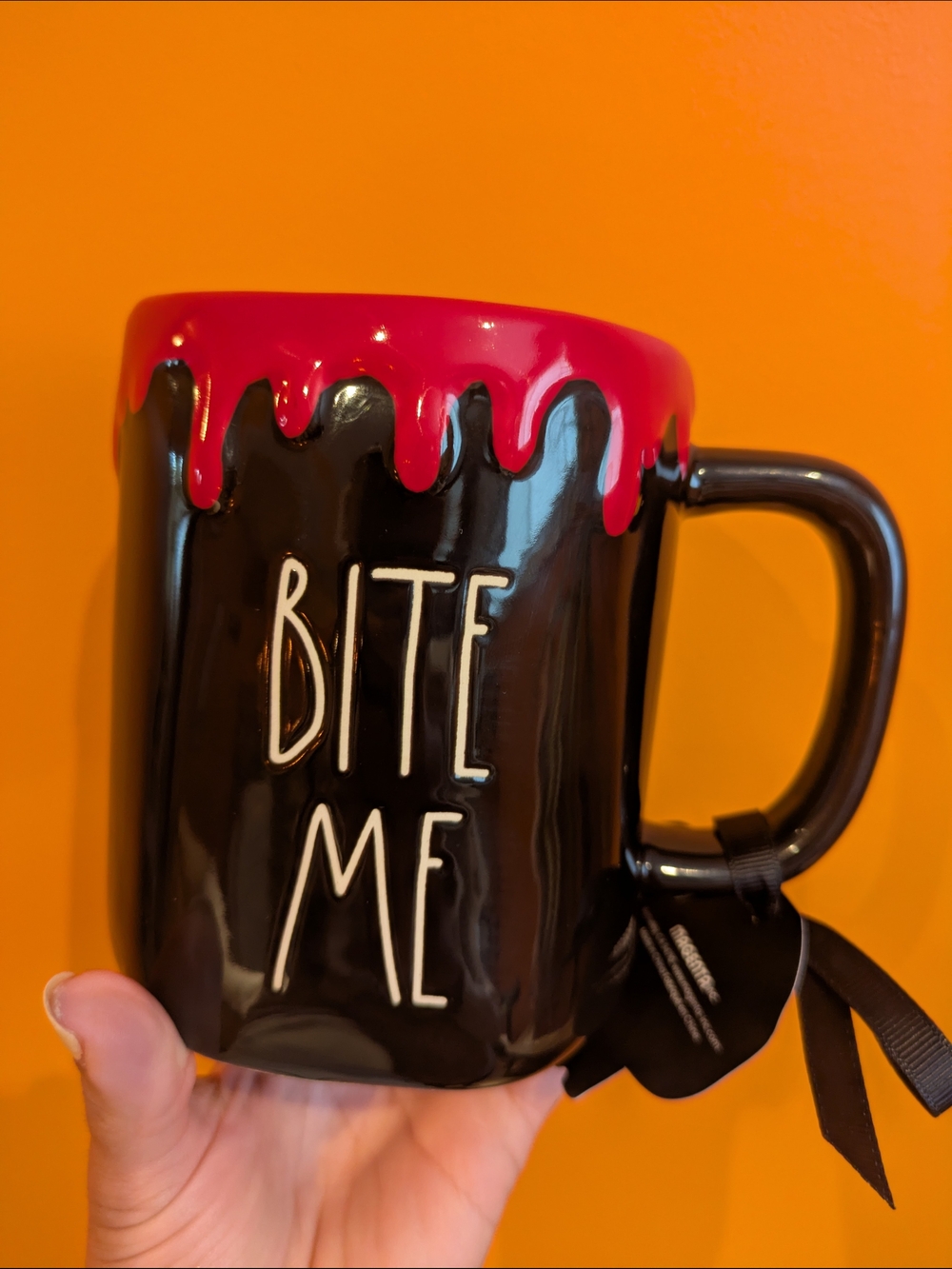 Rae Dunn Bite Me Halloween Mug